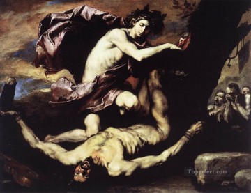 ジュセペ・デ・リベラ Painting - アポロンとマルシュアスのテネブリズム ジュセペ・デ・リベラ